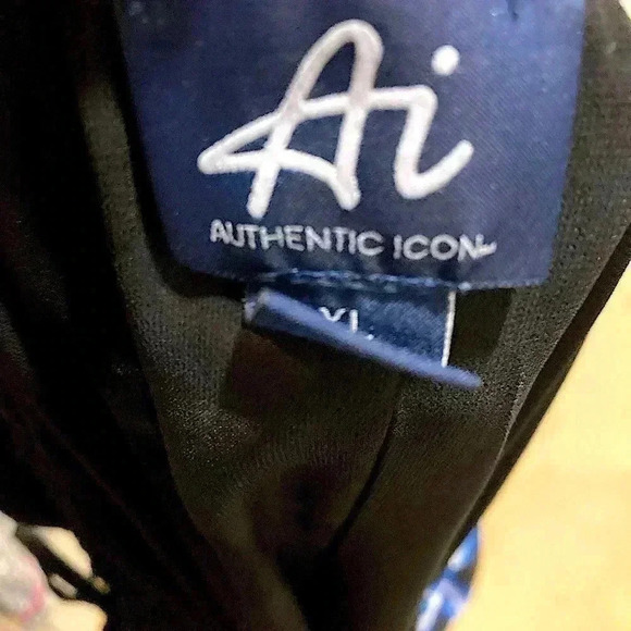 Authentic Icon Women's Tank Top Sequins Blouse Size XL - Picture 5 of 5